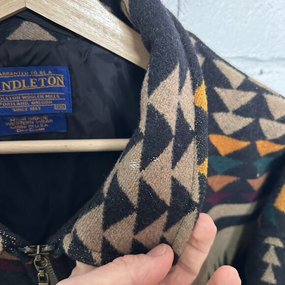 Vintage Pendleton Wool Navajo Western Wear Jacket 2024 - Picture 5 of 7